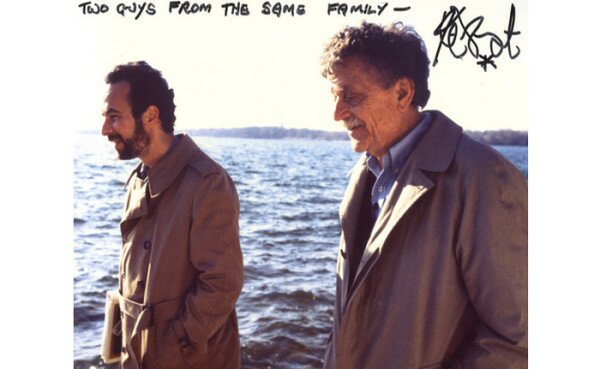 Kurt Vonnegut and Robert Weid